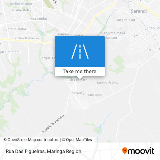 Mapa Rua Das Figueiras