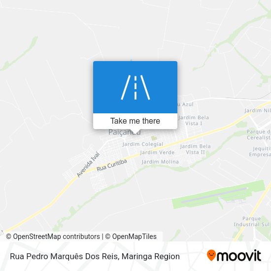 Rua Pedro Marquês Dos Reis map