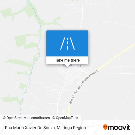 Rua Mario Xavier De Souza map