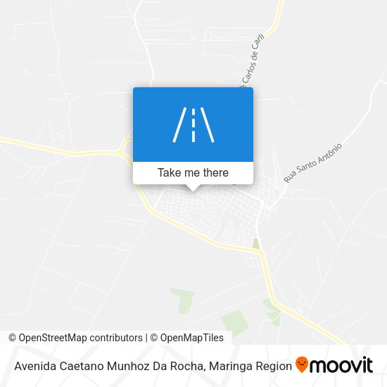Avenida Caetano Munhoz Da Rocha map