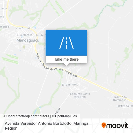 Avenida Vereador Antônio Bortolotto map