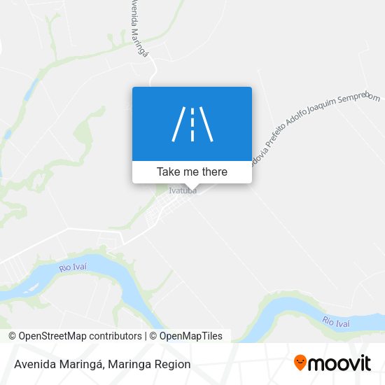 Avenida Maringá map