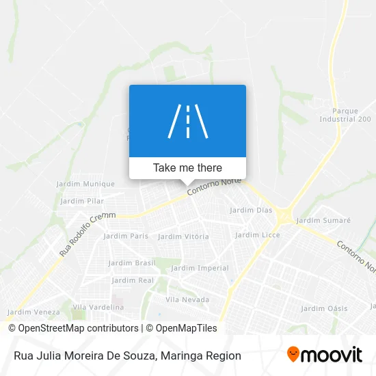 Rua Julia Moreira De Souza map