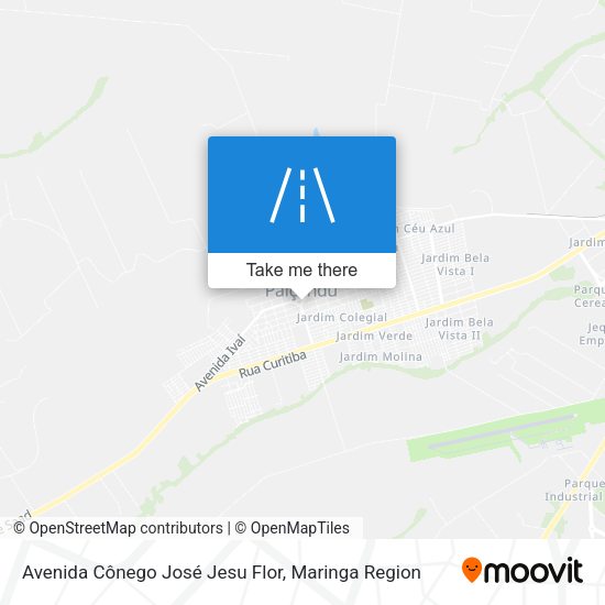 Avenida Cônego José Jesu Flor map