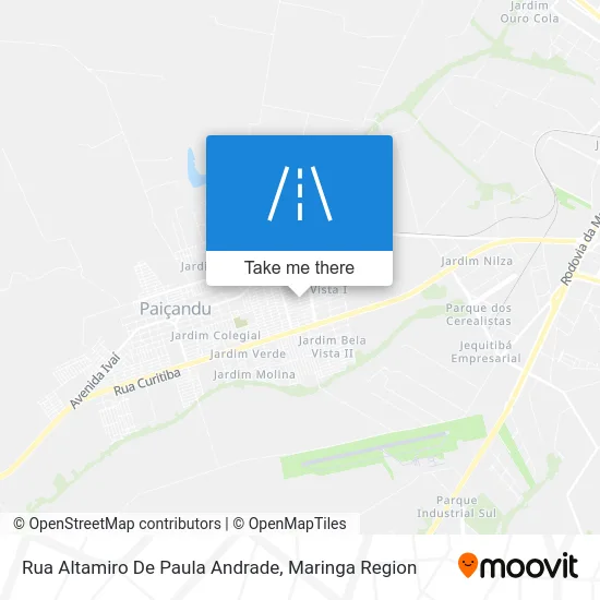 Rua Altamiro De Paula Andrade map