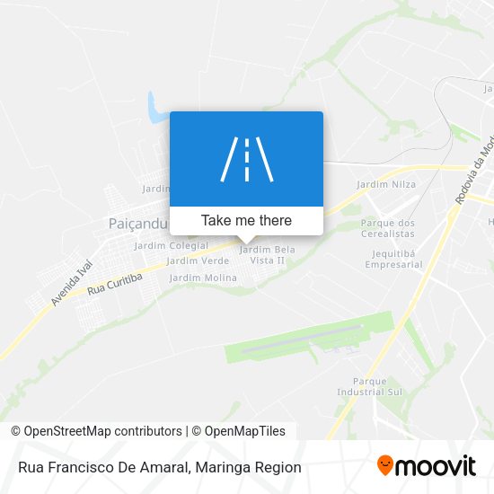 Rua Francisco De Amaral map