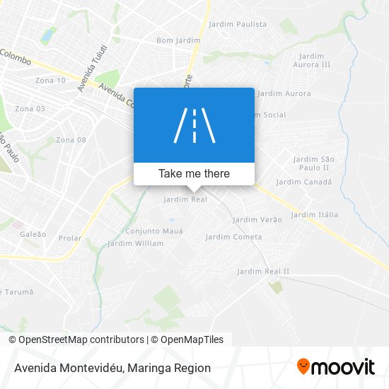 Avenida Montevidéu map