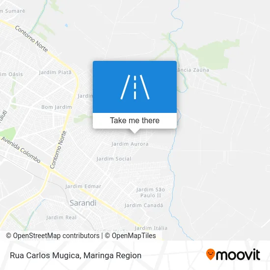 Rua Carlos Mugica map
