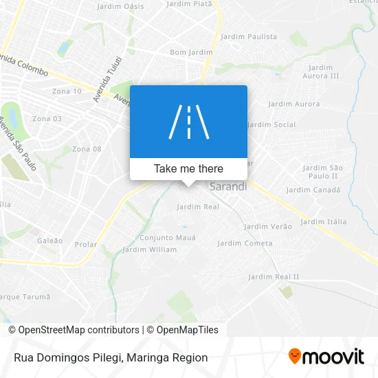 Rua Domingos Pilegi map