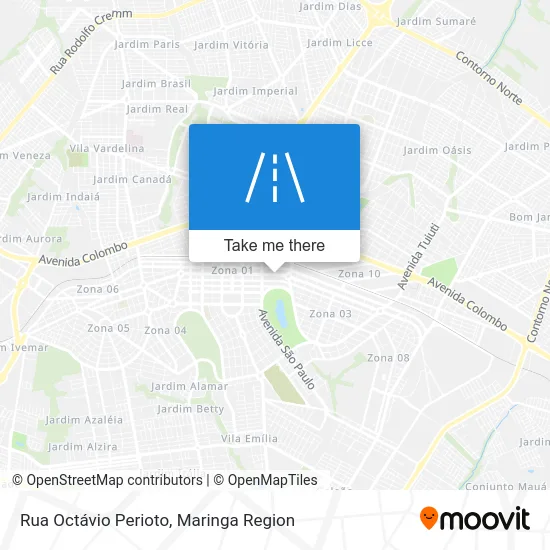 Rua Octávio Perioto map