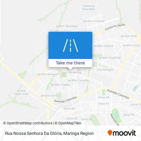 Rua Nossa Senhora Da Glória map