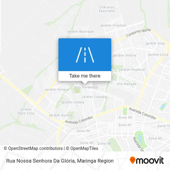 Rua Nossa Senhora Da Glória map