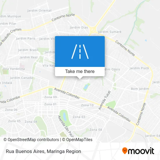 Rua Buenos Aires map