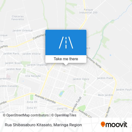 Rua Shibasaburo Kitasato map
