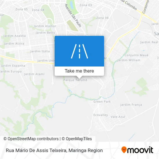 Rua Mário De Assis Teixeira map