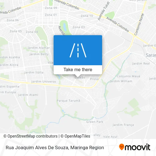 Rua Joaquim Alves De Souza map