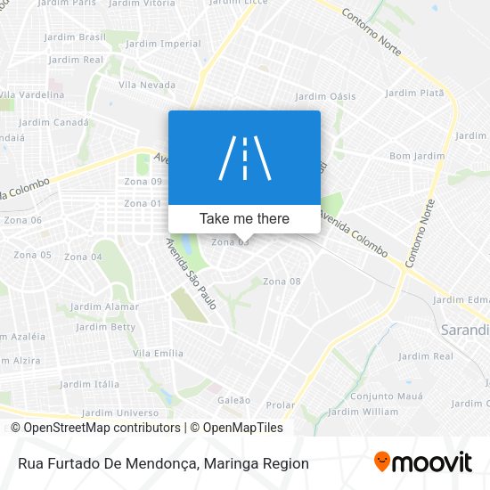 Rua Furtado De Mendonça map