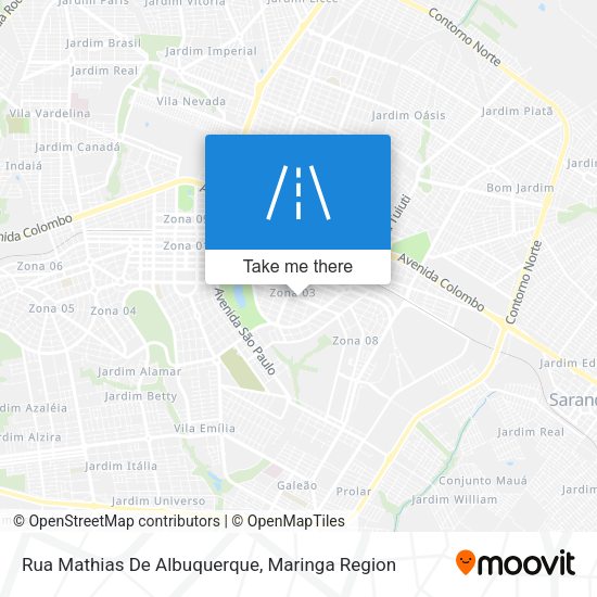 Rua Mathias De Albuquerque map