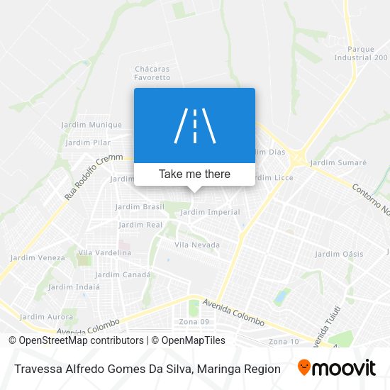 Travessa Alfredo Gomes Da Silva map