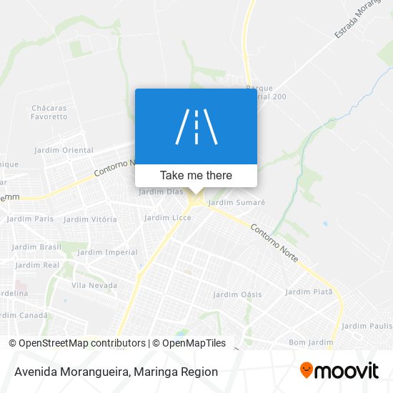 Avenida Morangueira map