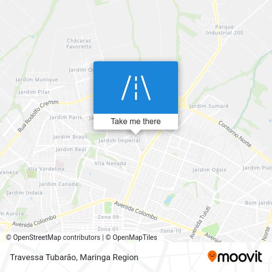 Travessa Tubarão map