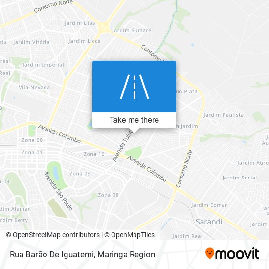 Rua Barão De Iguatemi map