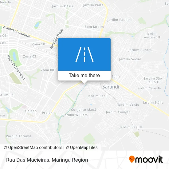 Rua Das Macieiras map