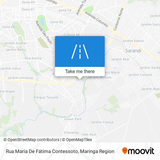 Rua Maria De Fátima Contessoto map