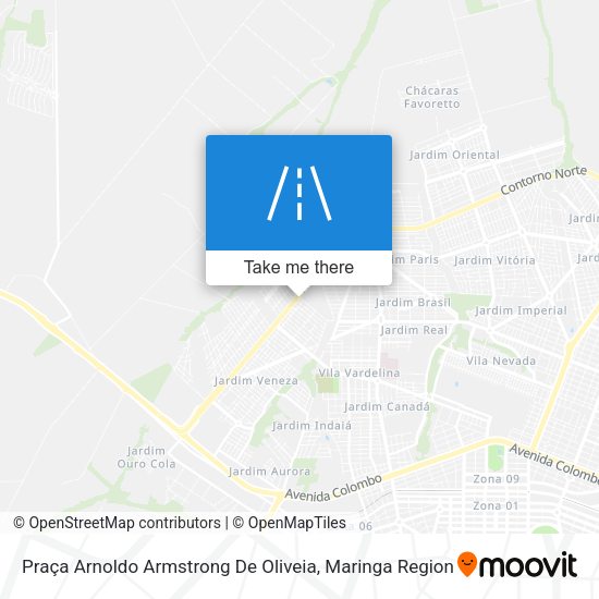Praça Arnoldo Armstrong De Oliveia map