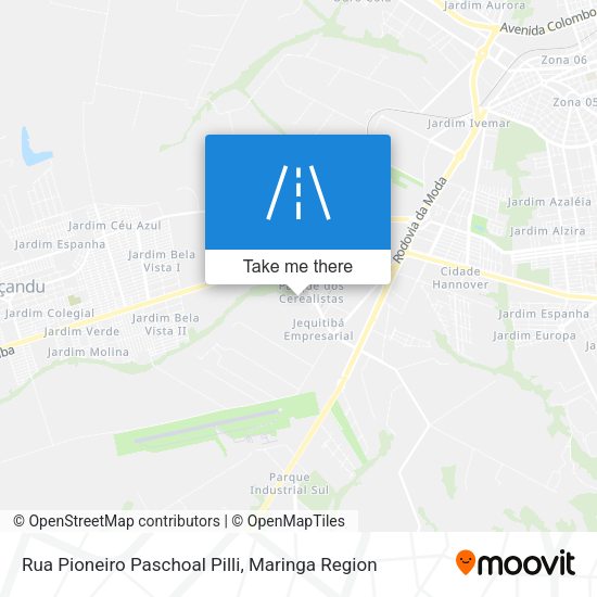 Rua Pioneiro Paschoal Pilli map