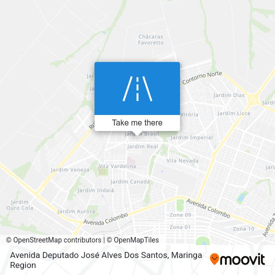 Avenida Deputado José Alves Dos Santos map