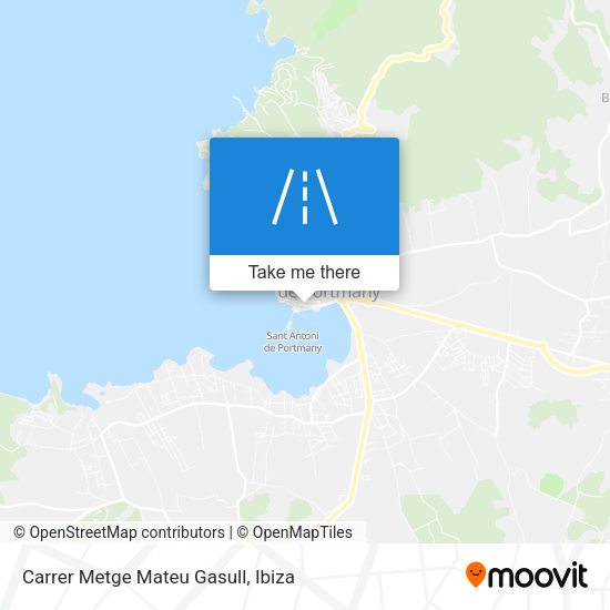 Carrer Metge Mateu Gasull map