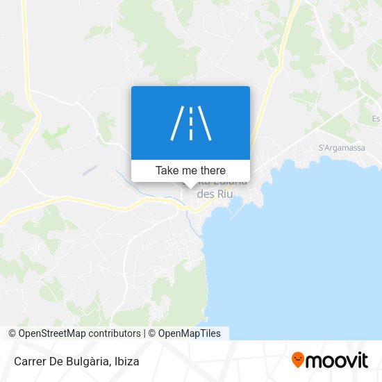 Carrer De Bulgària map