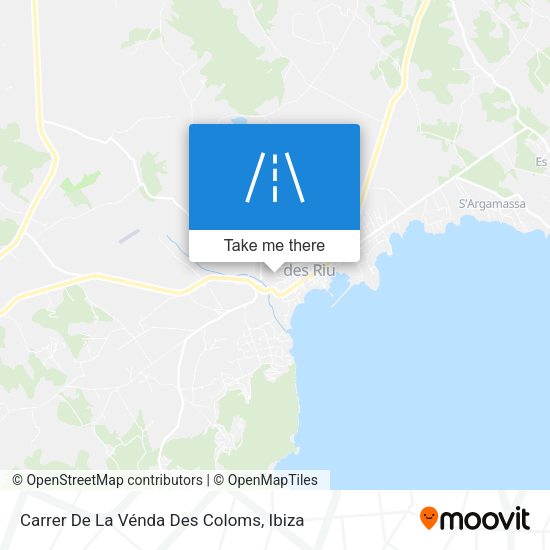 Carrer De La Vénda Des Coloms map