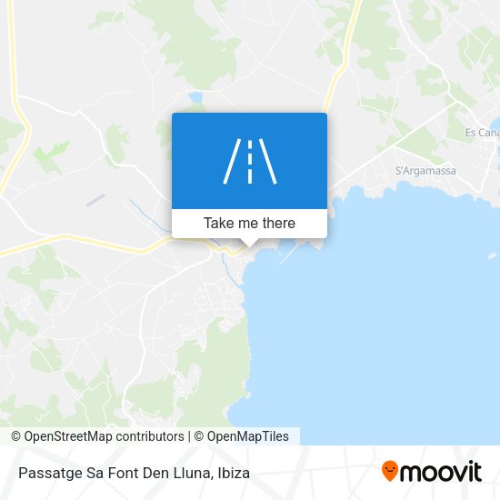 Passatge Sa Font Den Lluna map