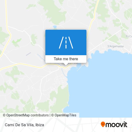 Camí De Sa Vila map