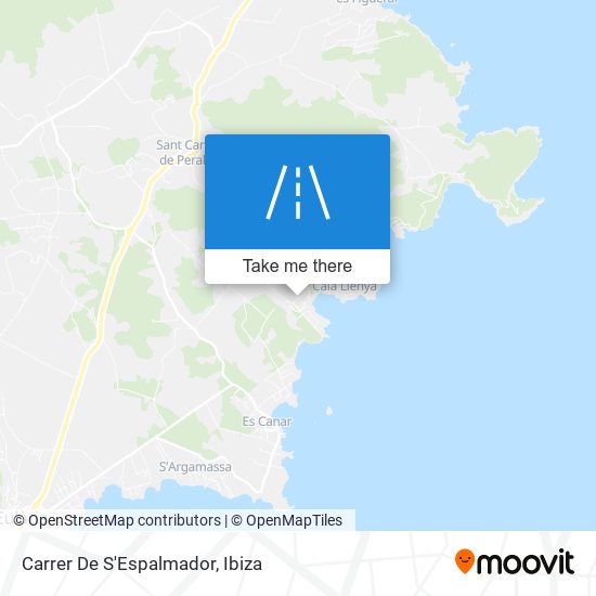 Carrer De S'Espalmador map