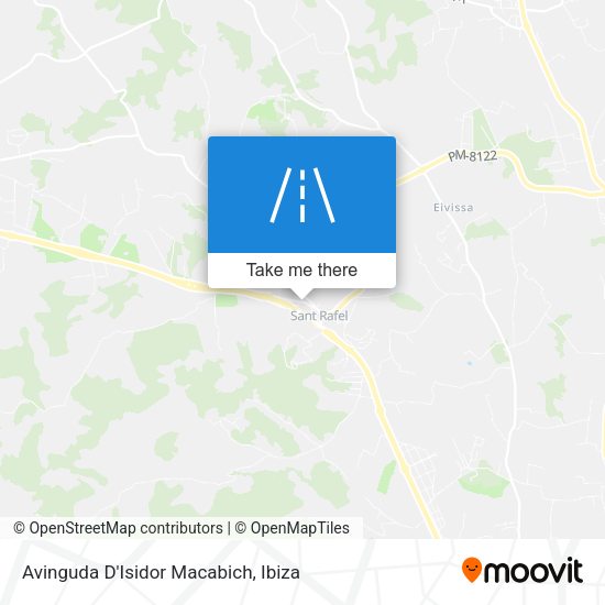 Avinguda D'Isidor Macabich map