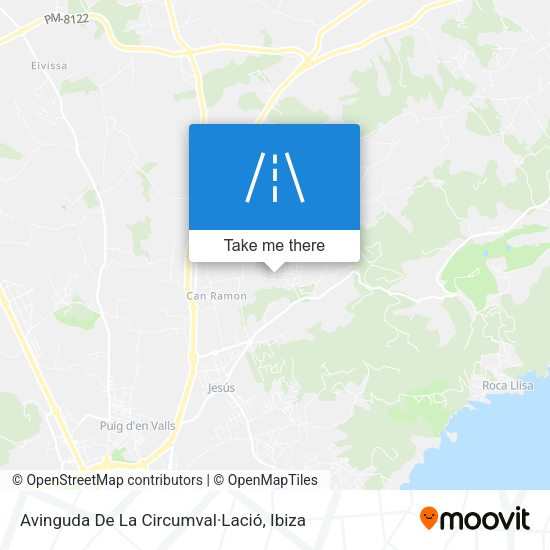 Avinguda De La Circumval·Lació map