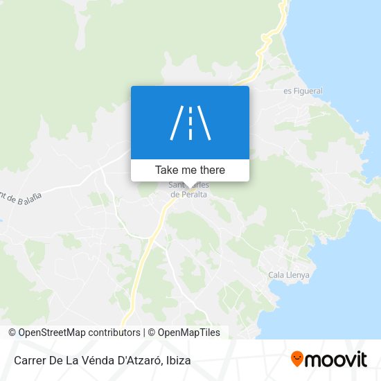 Carrer De La Vénda D'Atzaró map