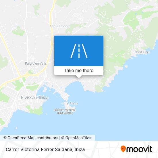 Carrer Victorina Ferrer Saldaña map
