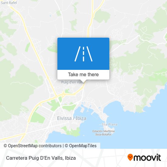 Carretera Puig D'En Valls map