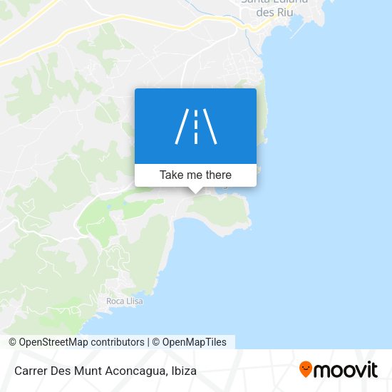 Carrer Des Munt Aconcagua map