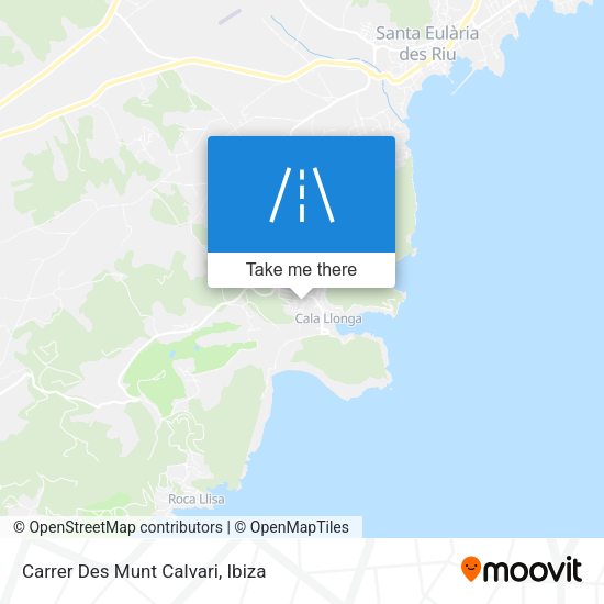 Carrer Des Munt Calvari map