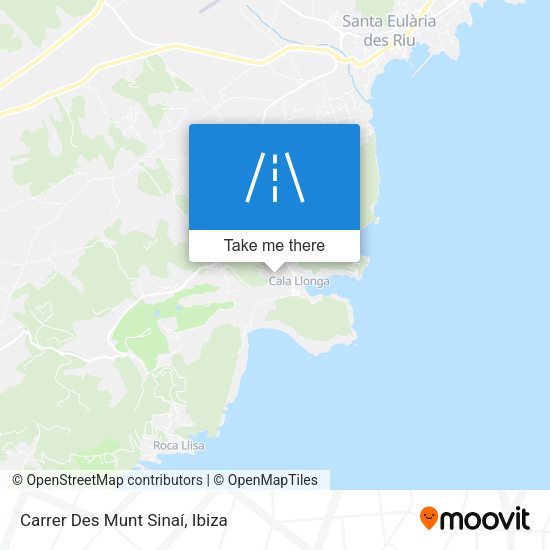 Carrer Des Munt Sinaí map