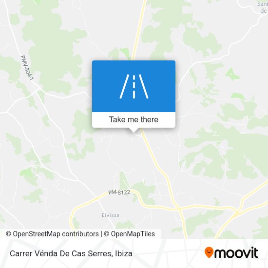 Carrer Vénda De Cas Serres map