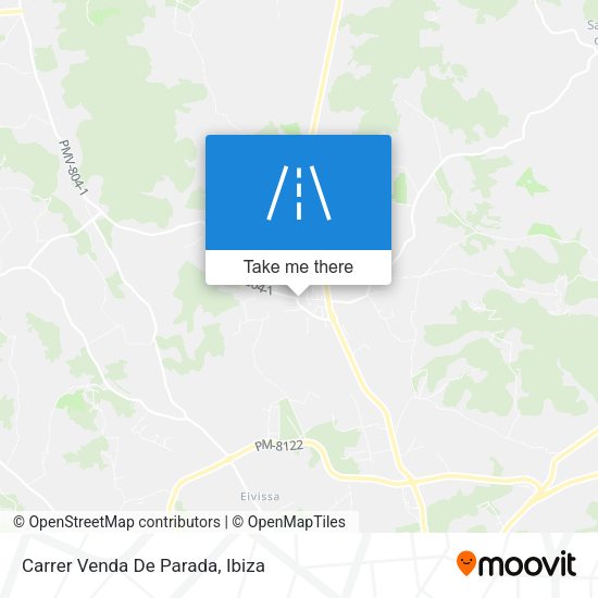 Carrer Venda De Parada map