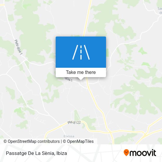 Passatge De La Sènia map
