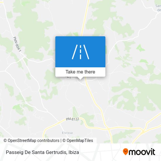 Passeig De Santa Gertrudis map