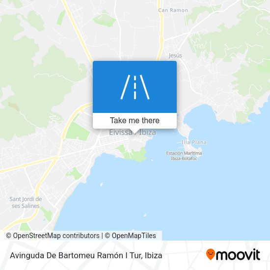 Avinguda De Bartomeu Ramón I Tur map
